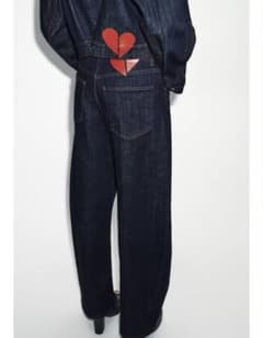 タグ付新品☆ZARAのZ1975ハイウエストバレルフィットデニムパンツ