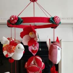 吊るし飾り 吊るし雛 ひな祭り ちりめん細工 ハンドメイド - メルカリ