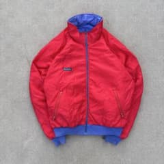 y2k 90s Columbia ナイロンジャケットライトダウン短丈リバーシブル