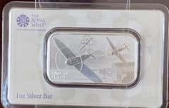 ☆限定5000枚☆バトルオブブリテン 1オンス シルバーバー ロイヤル