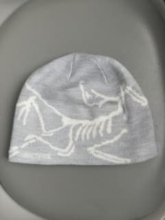 ARC'TERYX スケルトンデザイン ニット帽 グレー - メルカリ