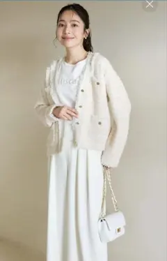 2026年最新】La boutique BonBon ノーカラージャケットの人気アイテム