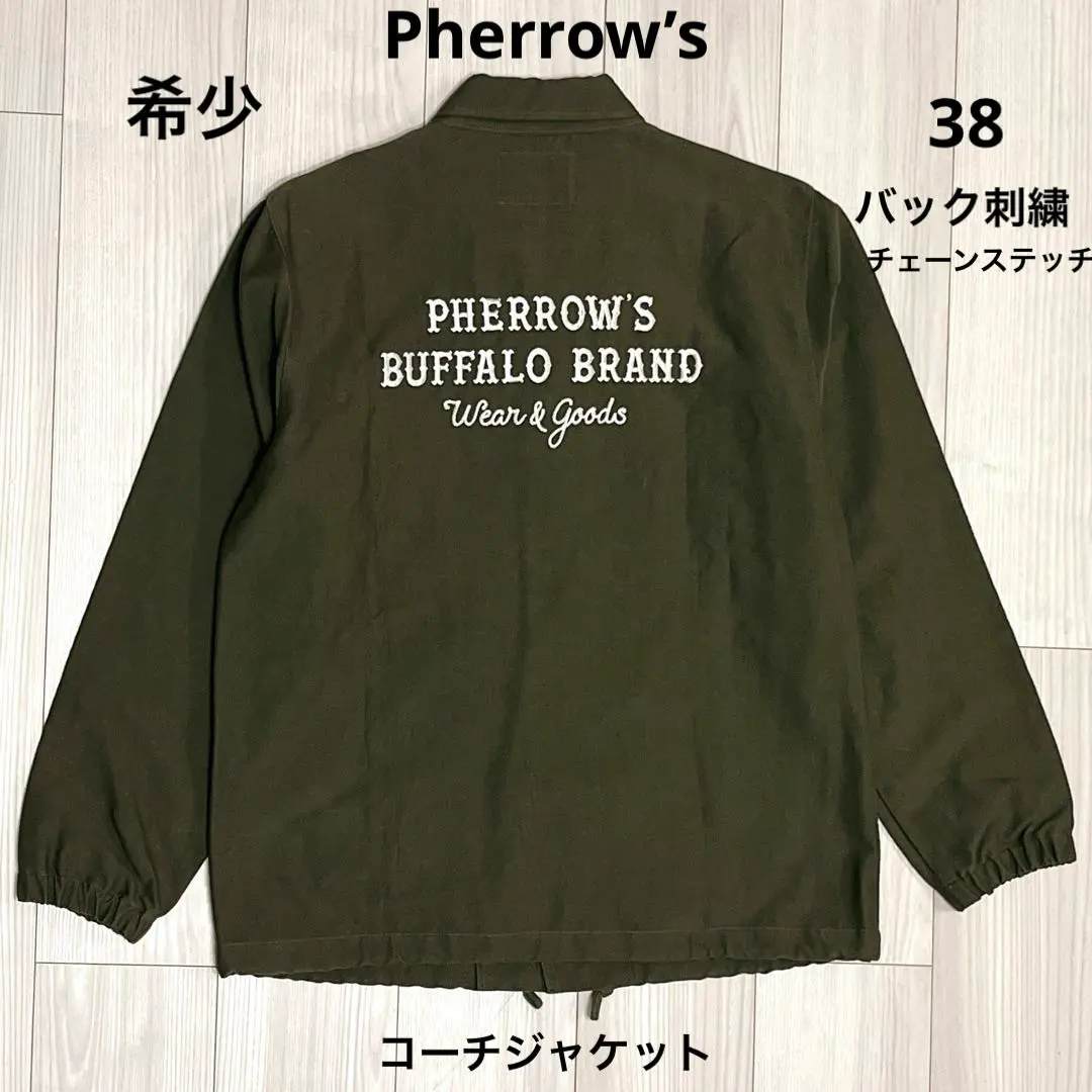2026年最新】pherrow's コーチジャケットの人気アイテム - メルカリ