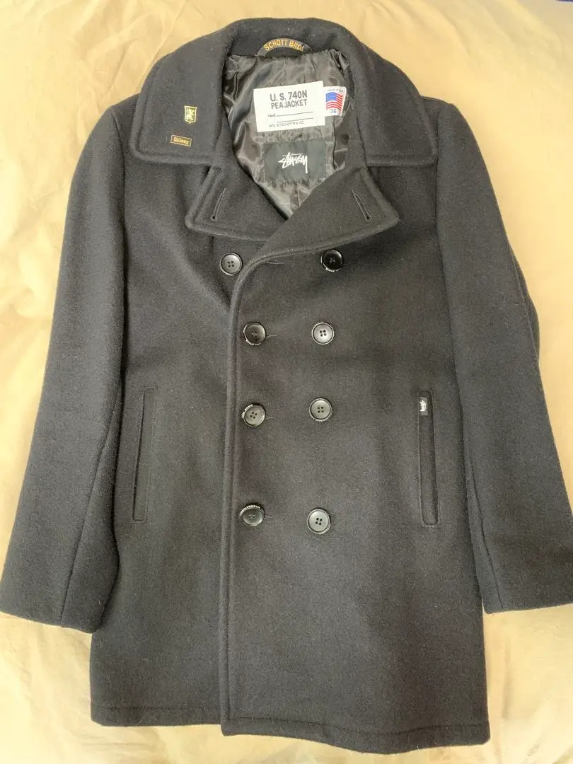 2026年最新】STUSSY schott ピーコートの人気アイテム - メルカリ