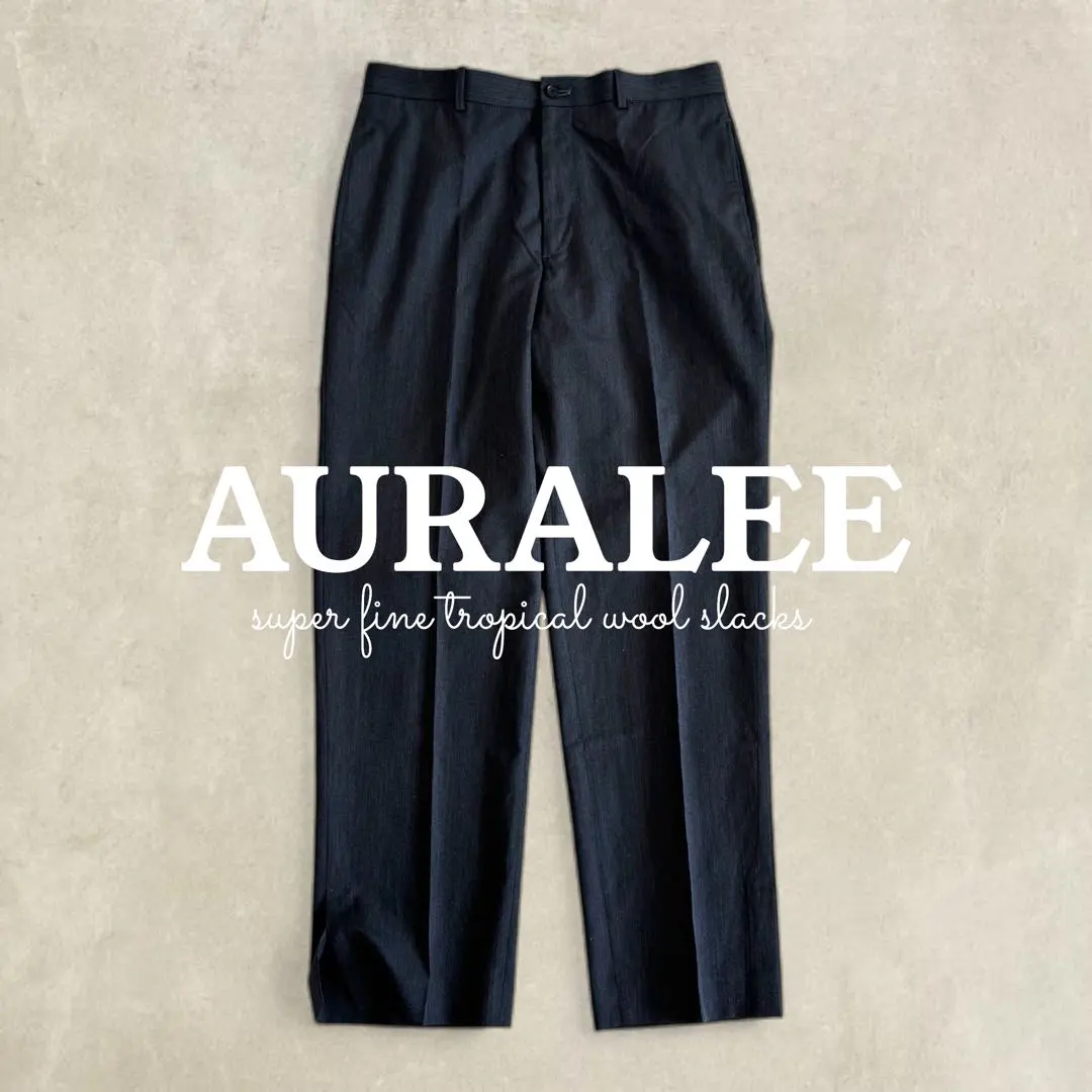 2026年最新】auralee linen wool silk shark skin slacksの人気