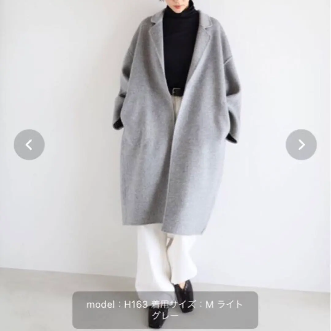 2026年最新】evernavy リバーロングコクーンコートの人気アイテム