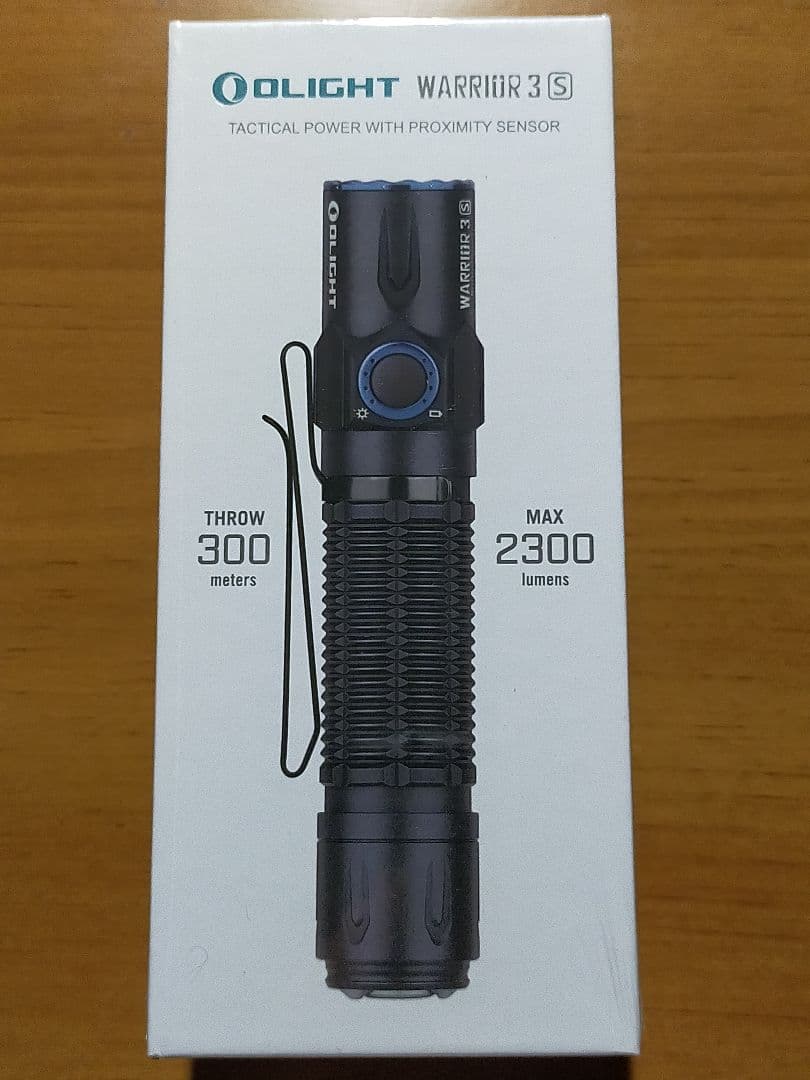 オーライト WARRIOR 3S タクティカルライト ブラック OLIGHT WARRIOR 3S センサー付きタクティカルライト | OLIGHT | | 総合
