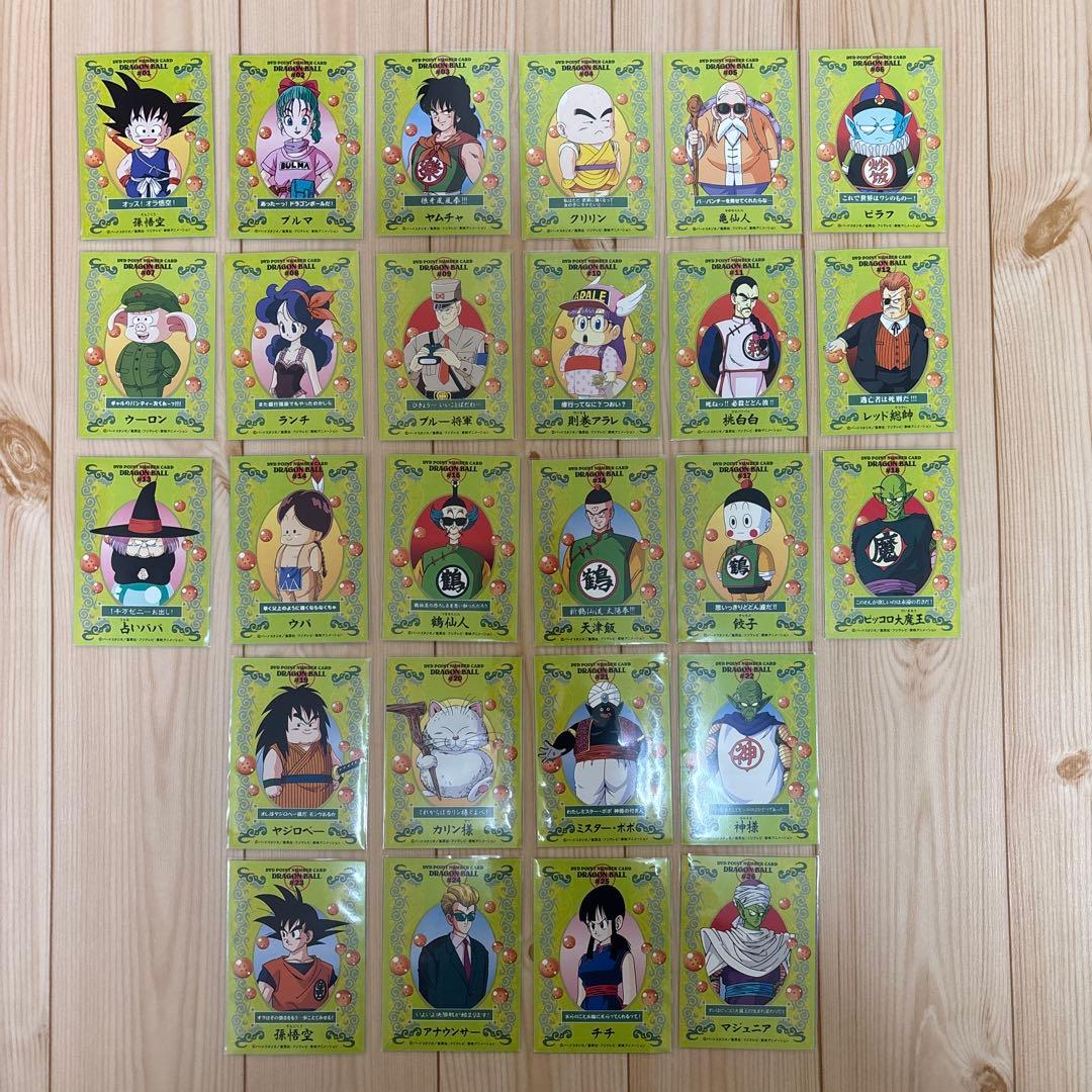 DRAGON BALL ドラゴンボール DVD封入特典 ポイントナンバーカード DRAGON BALL ドラゴンボール DVD封入特典 ポイントナンバーカード