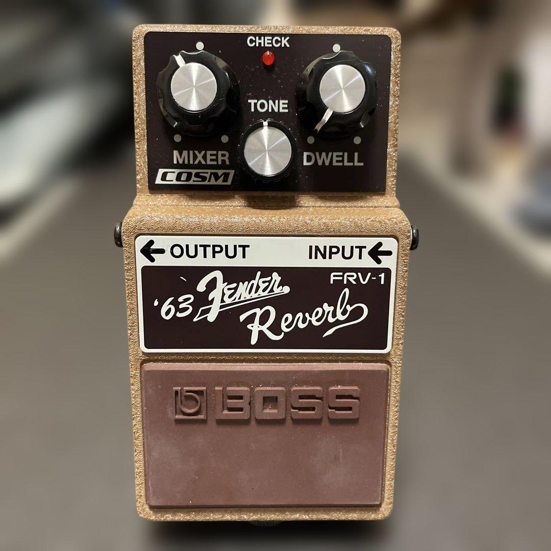 BOSS FRV-1 ’63 Fender Reverb ほぼ未使用 Boss FRV-1 63 Fender Reverb Pedal | Sweetwater