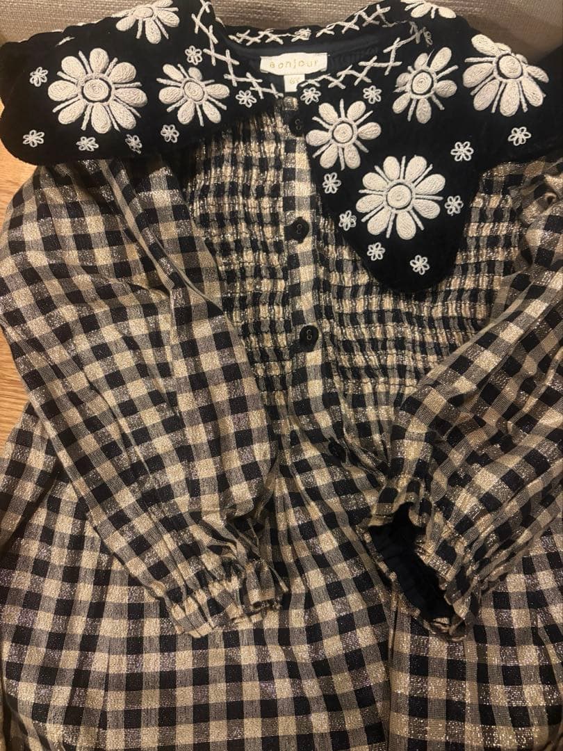 Bonjour Diary ルイーズミーシャ caramel ワンピース 6y - メルカリ