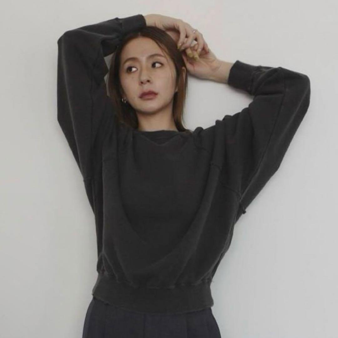 梨花着用 LON スウェット ブラックブラウン - メルカリ