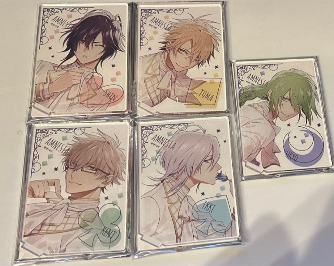 AMNESIA アムネシア オトメイト アクスタ コンプ - メルカリ