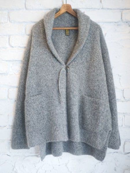 BATONER バトナー カシミヤフォックスショールカラーカーディガン BATONER カシミヤフォックスショールカラーカーディガン | Belluria