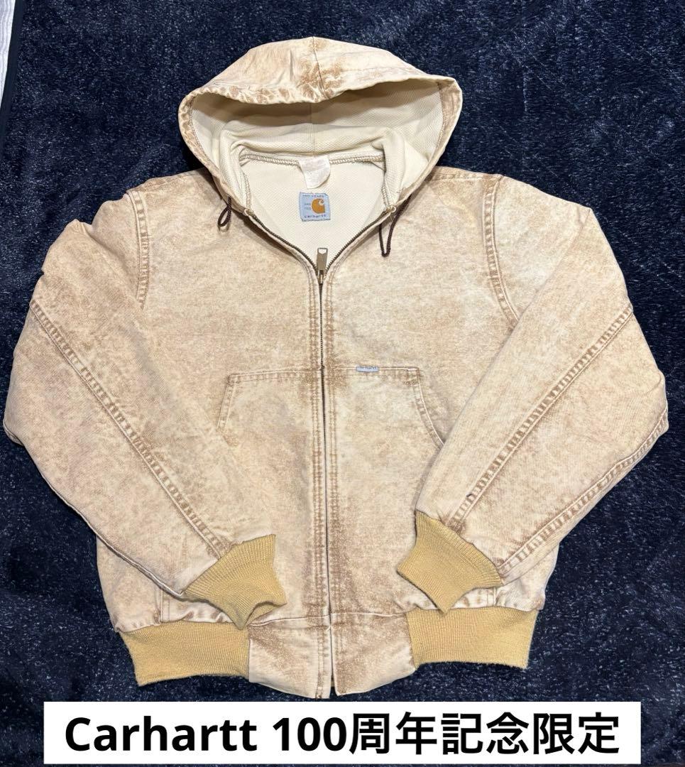 【100周年】Carhartt アクティブジャケット 80s フェード 星タグ カーハート carhartt 80s~ 星タグ USA製 アクティブジャケット ダック