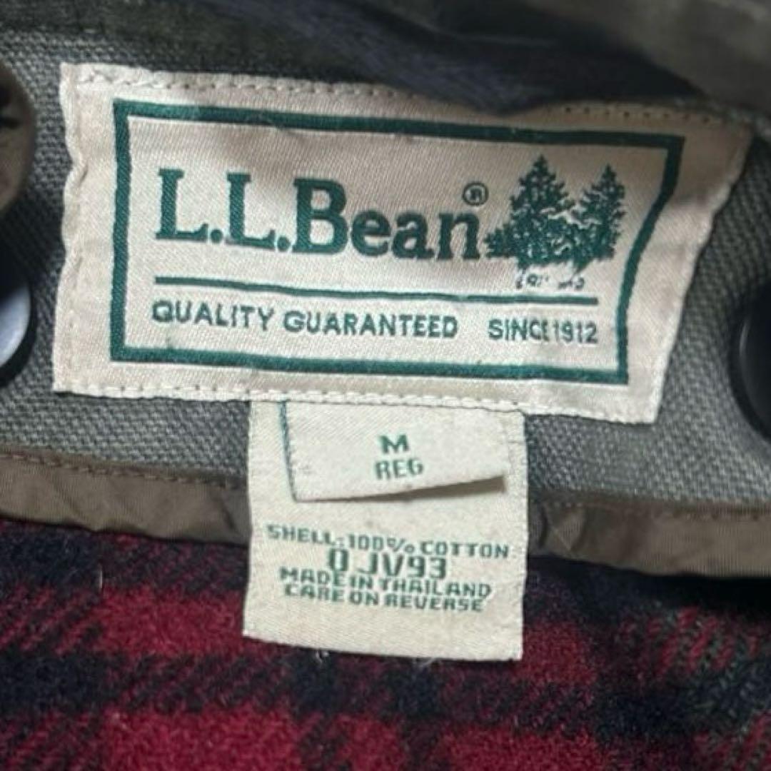 【L.L.Bean】ハンティングジャケット カーキ オリーブ グリーン M