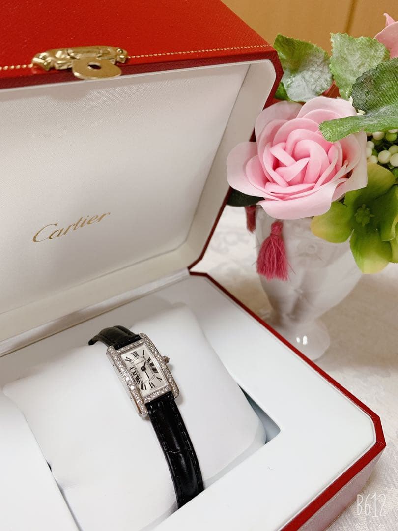 Cartier 腕時計 タンクアメリカンミニ Cartier（カルティエ） タンクアメリカン ミニモデル 腕時計 時計