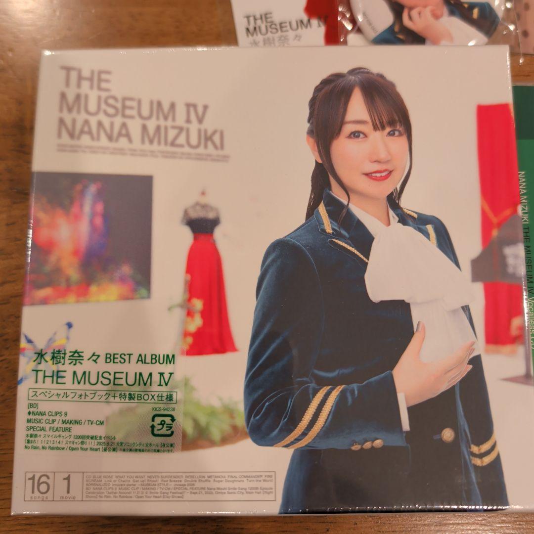 初回限定盤/バンドル盤付属】水樹奈々 THE MUSEUM IV【新品未開封
