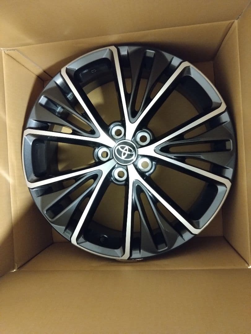 ６０プリウス 19インチ 純正アルミ1本のみ トヨタ プリウス Z/G MXWH60 純正 19インチアルミホイール 1本 6.5J+40