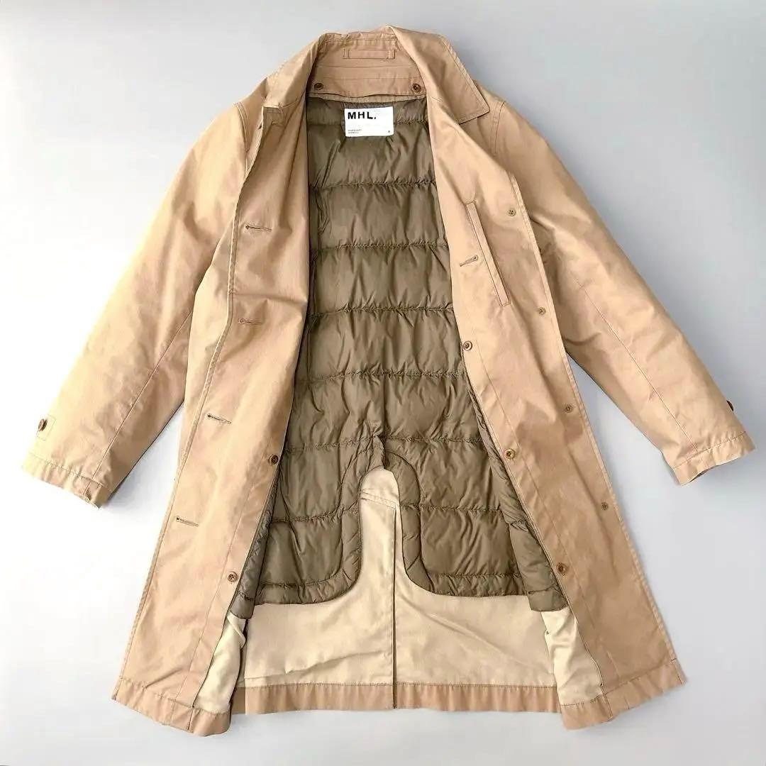 美品⁑マーガレットハウエル ダウンライナー付き 2wayステンカラー