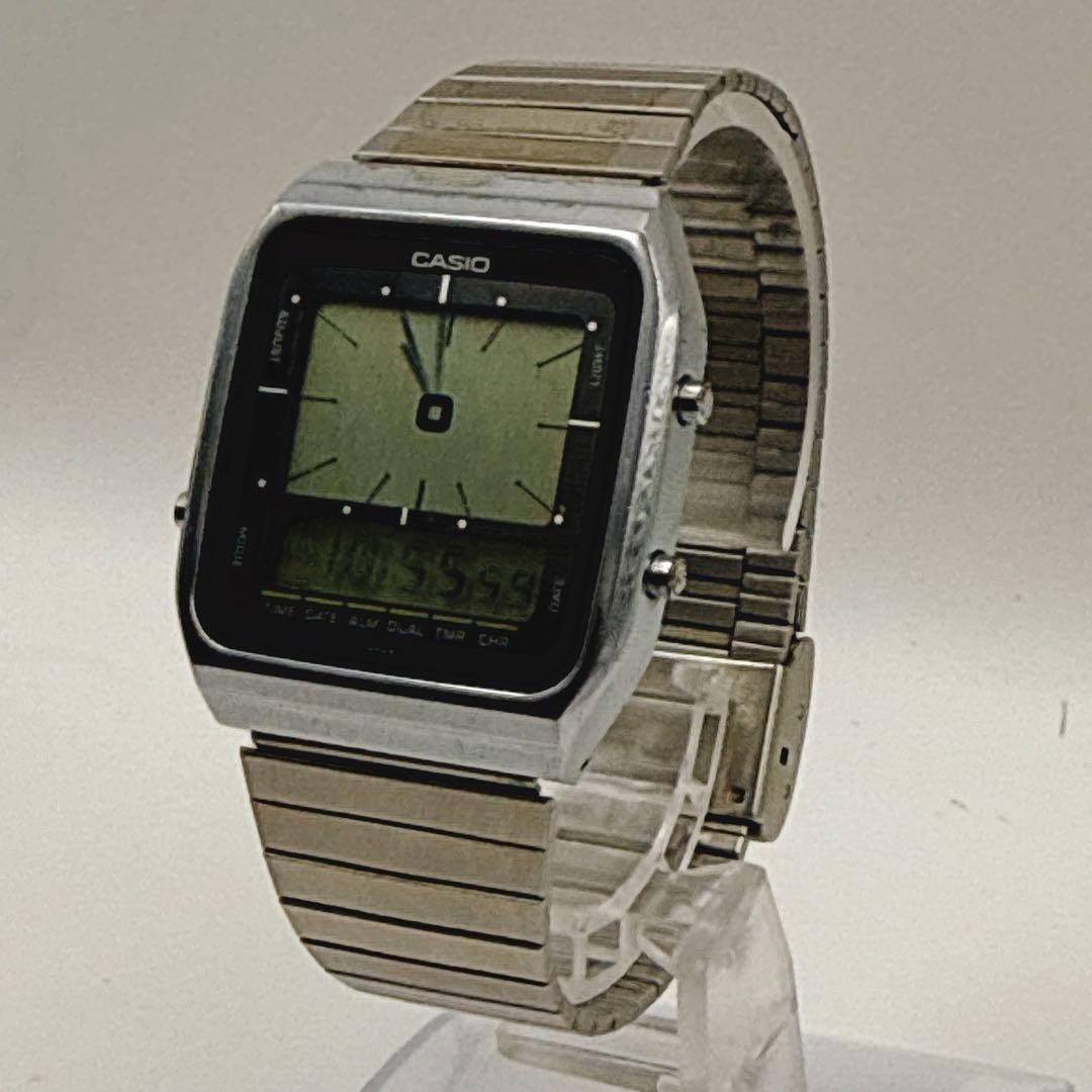稼働品 CASIO ABE-70 アナデジ 80年代 カシオ デジタル アラーム 稼働品 CASIO ABE-70 アナデジ 80年代 カシオ デジタル アラーム