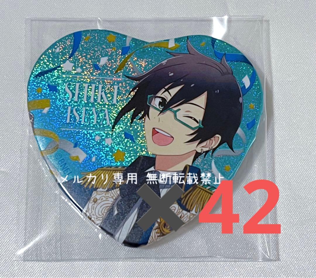 SideM 伊瀬谷四季 キャラバッジコレクション ハート缶 アイドルマスター SideM キャラバッジコレクション バレンタインライブ