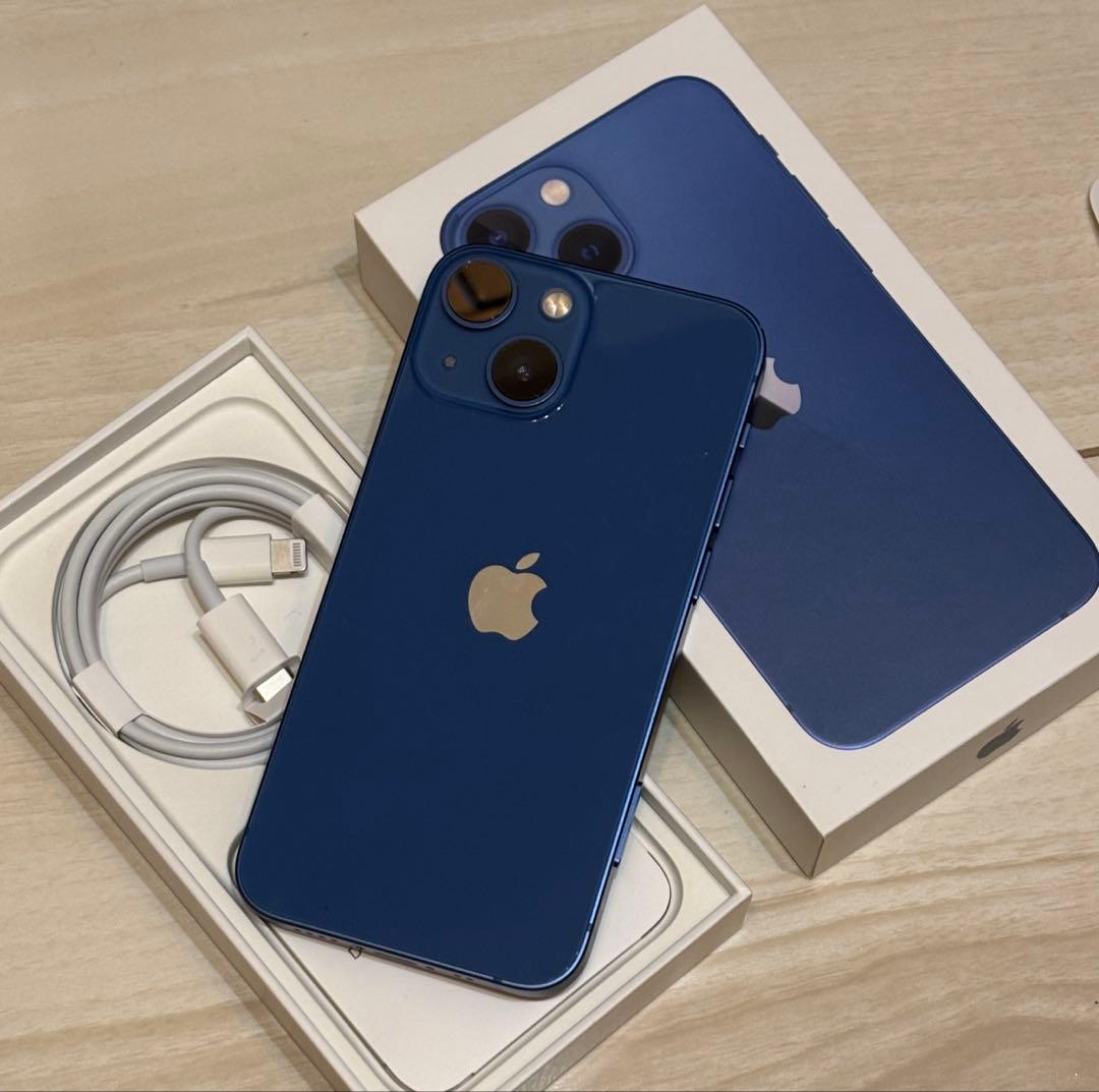 iPhone 13 mini 256GB ブルー SIMフリー Amazon | 【整備済み品】 Apple iPhone 13 mini 256GB ブルー SIM