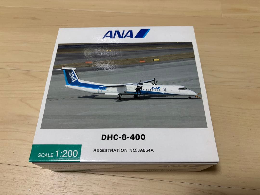 全日空商事【DH28010】1/200 ANA DHC-8-400 1/200 DHC-8-400 ANA ウイングス IOJロゴ JA460A [DH28015] 全日空商事