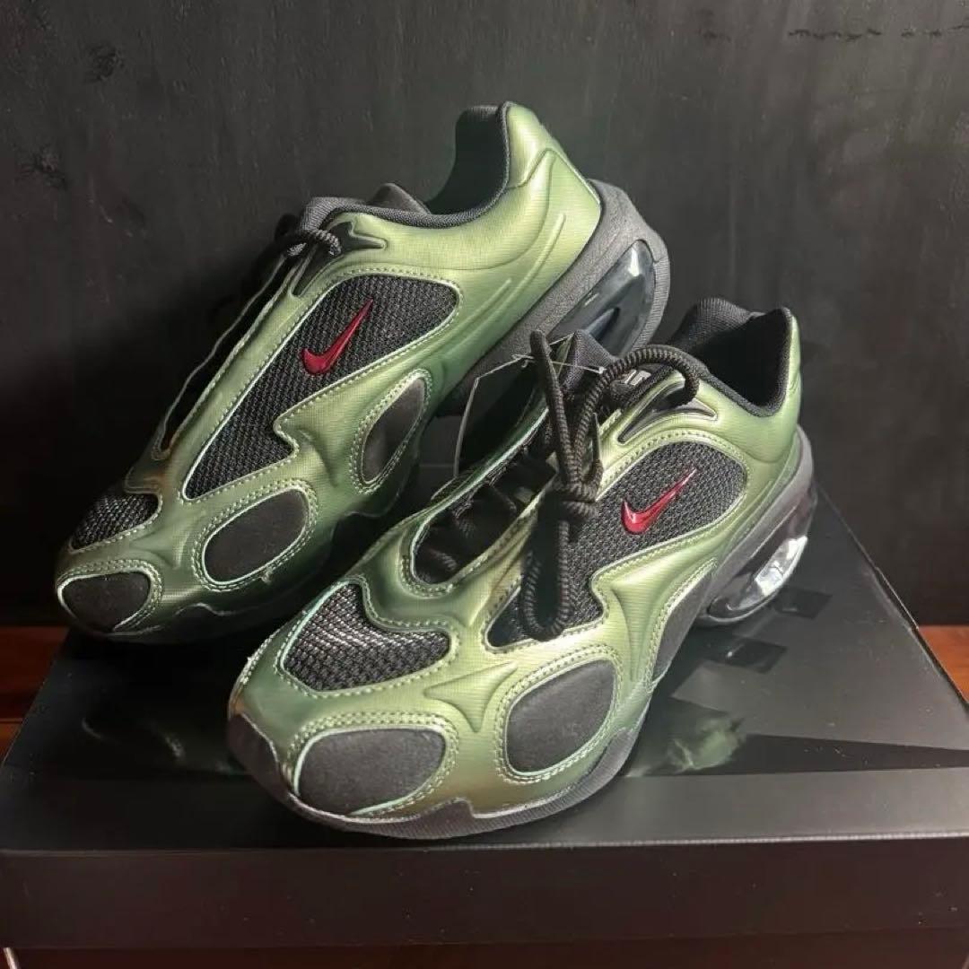 【新品・未使用/25cm】Nike Air Max MUSE オリーブグリーン Buy Nike Air Max Muse Women's Shoes - Black/Oil Green/Metallic