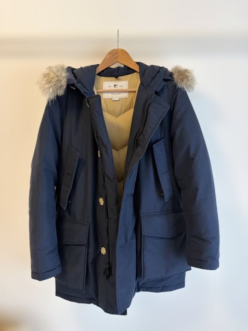WOOLRICH アークティックパーカ　ネイビー WOOLRICH / ウールリッチ】別注 New ARCTIC PARKA ML | エディフィス