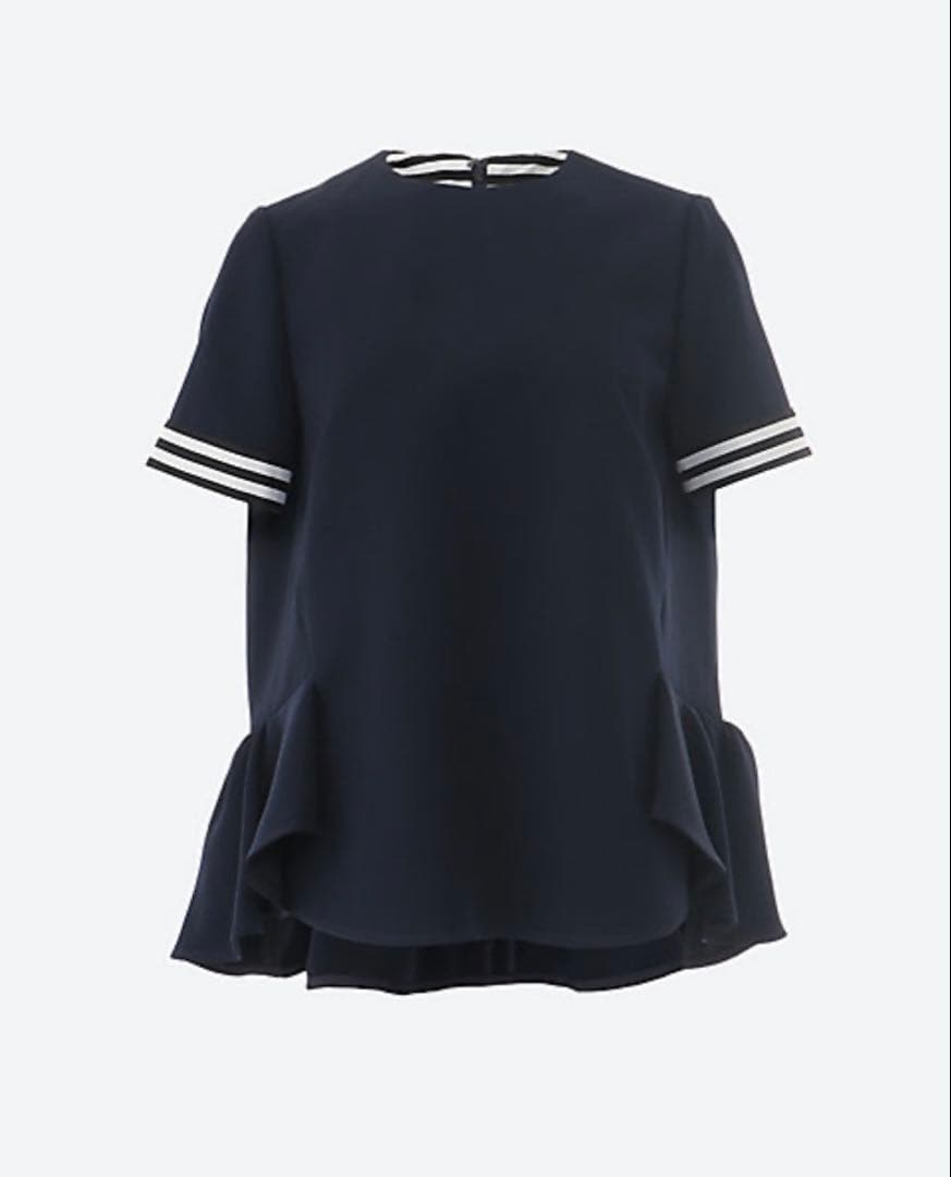 BORDERS at BALCONY 別注BACK RUFFLED TOP 別注BACK RUFFLED TOP | BORDERS at BALCONY (Women