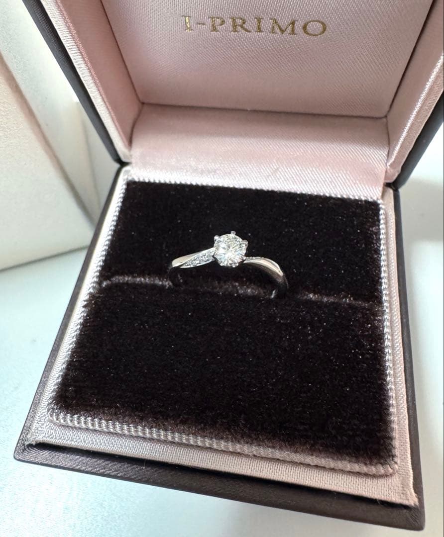 【まぁくしっくす】アイプリモ　婚約指輪　新品未使用　箱付き　7号 2026年最新】婚約指輪 アイプリモの人気アイテム - メルカリ