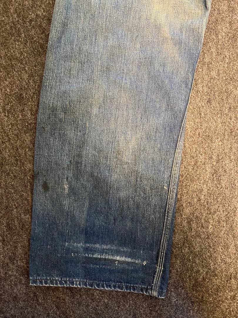 40's -50's-PAY DAY デニムオーバーオール