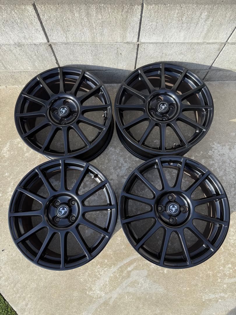 【希少】アバルト595コンペ パフォーマンスパッケージ ホイール4本セット 美品 アバルト 595 コンペティツィオーネ パフォーマンスパッケージII 2018