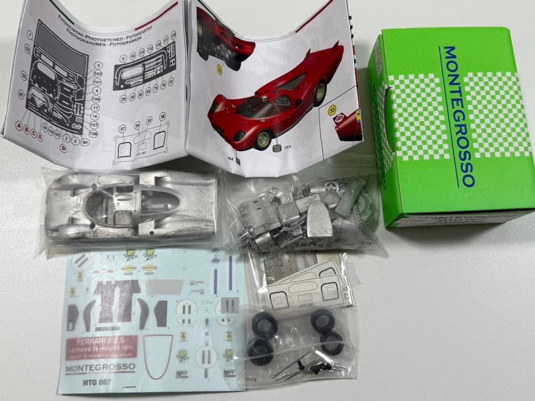 タメオ 1/43 メタルキット フェラーリ 512S ルマン タメオ 1/43 メタルキット フェラーリ 512S ルマン 1971 No.11