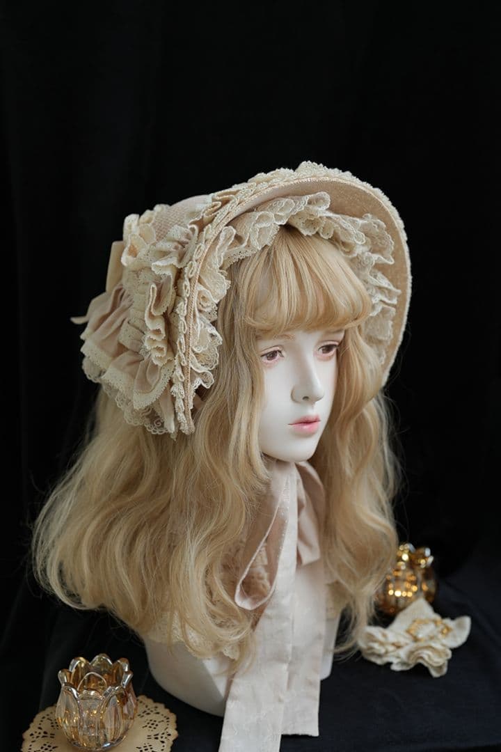 星箱works 西洋人形魔法　ボンネット　ベージュ 星箱Works】西洋人形魔法 ボンネット【お取り寄せアイテム】 | KIST