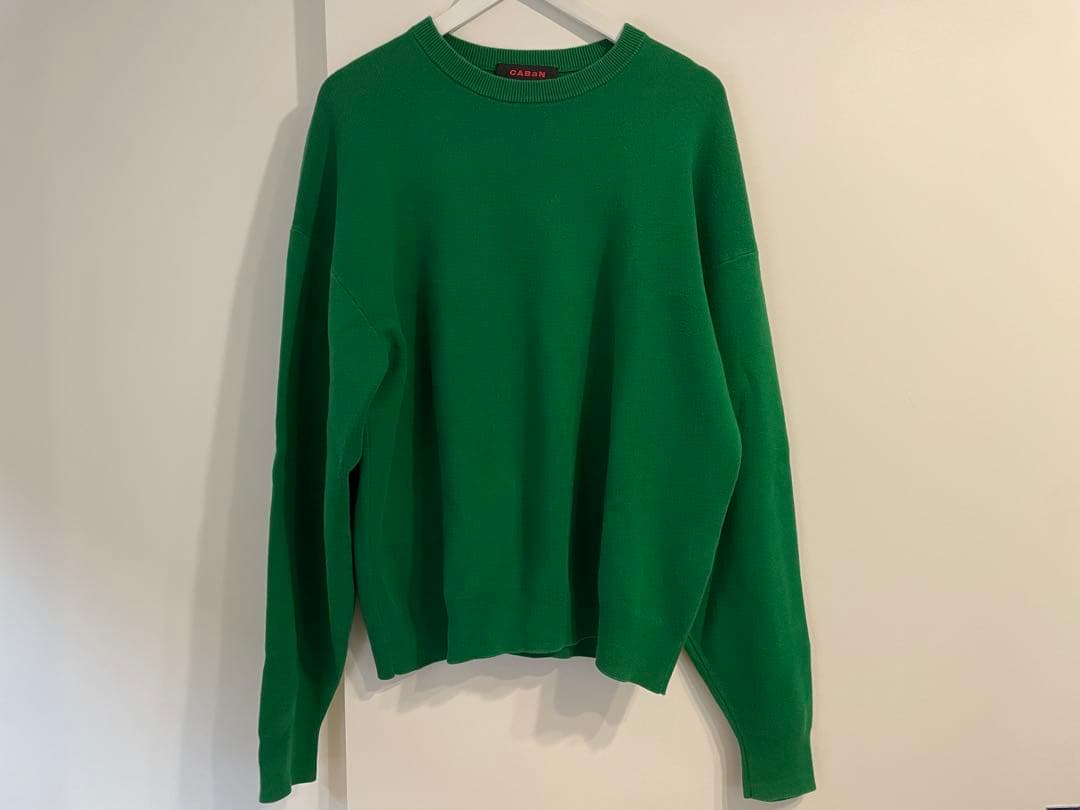 キャバン＊caban＊Mサイズ CABaN（キャバン） カーディガン コットンカシミヤ クルーネック