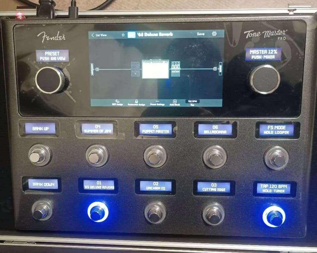 Fender Tone Master Pro ギターエフェクター Fender Tone Master Pro Multi-effects Guitar Workstation | Sweetwater