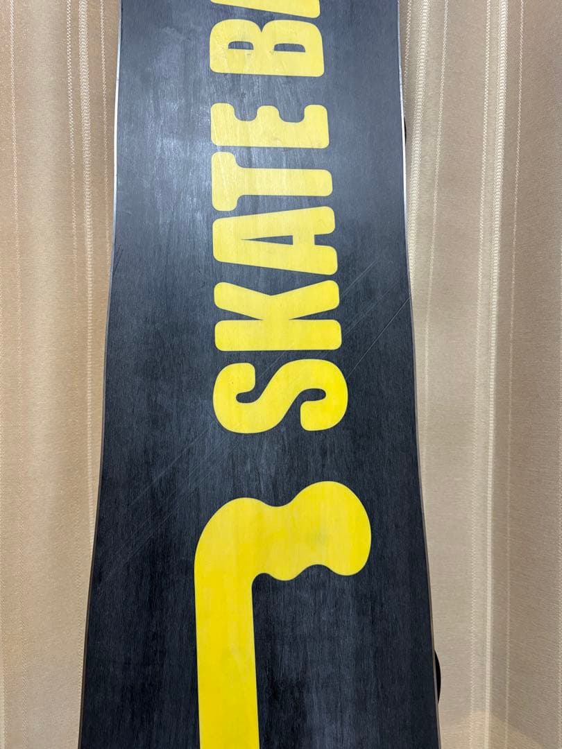 10周年リブテックスケートバナナ152 ×ベントメタルロジック M スノボ