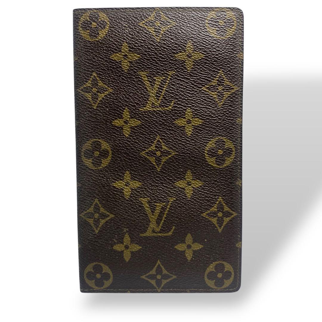 美品 ルイヴィトン 札入れ モノグラム ブラウン ポルトカルトクレディ