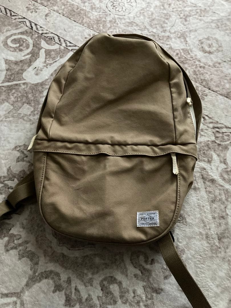 h*0様 お値下げしました！ PORTER ベージュ リュック・バックパック PORTER ポーター シア デイパック 871-15123 吉田カバン SHEA DAYPACK
