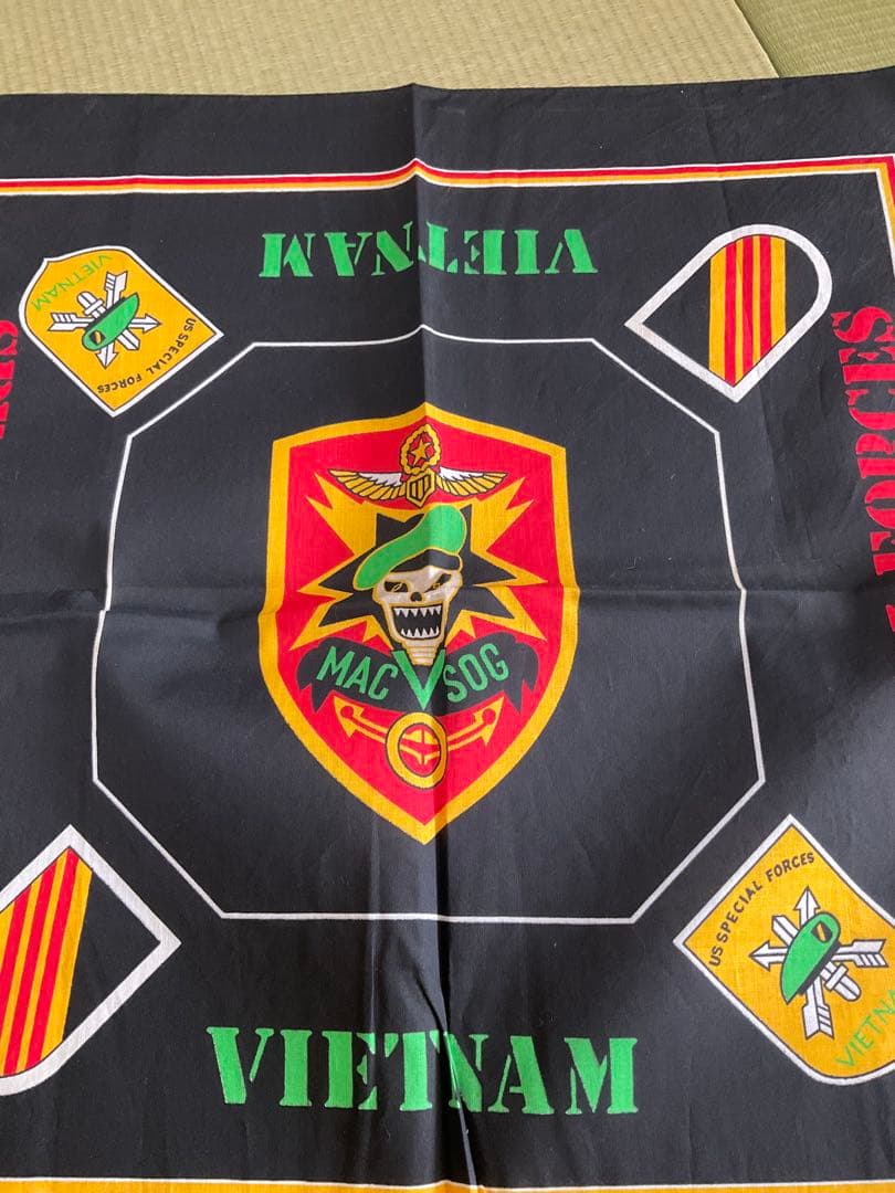 MAC V SOG Special Forces バンダナ ヴィンテージ - メルカリ