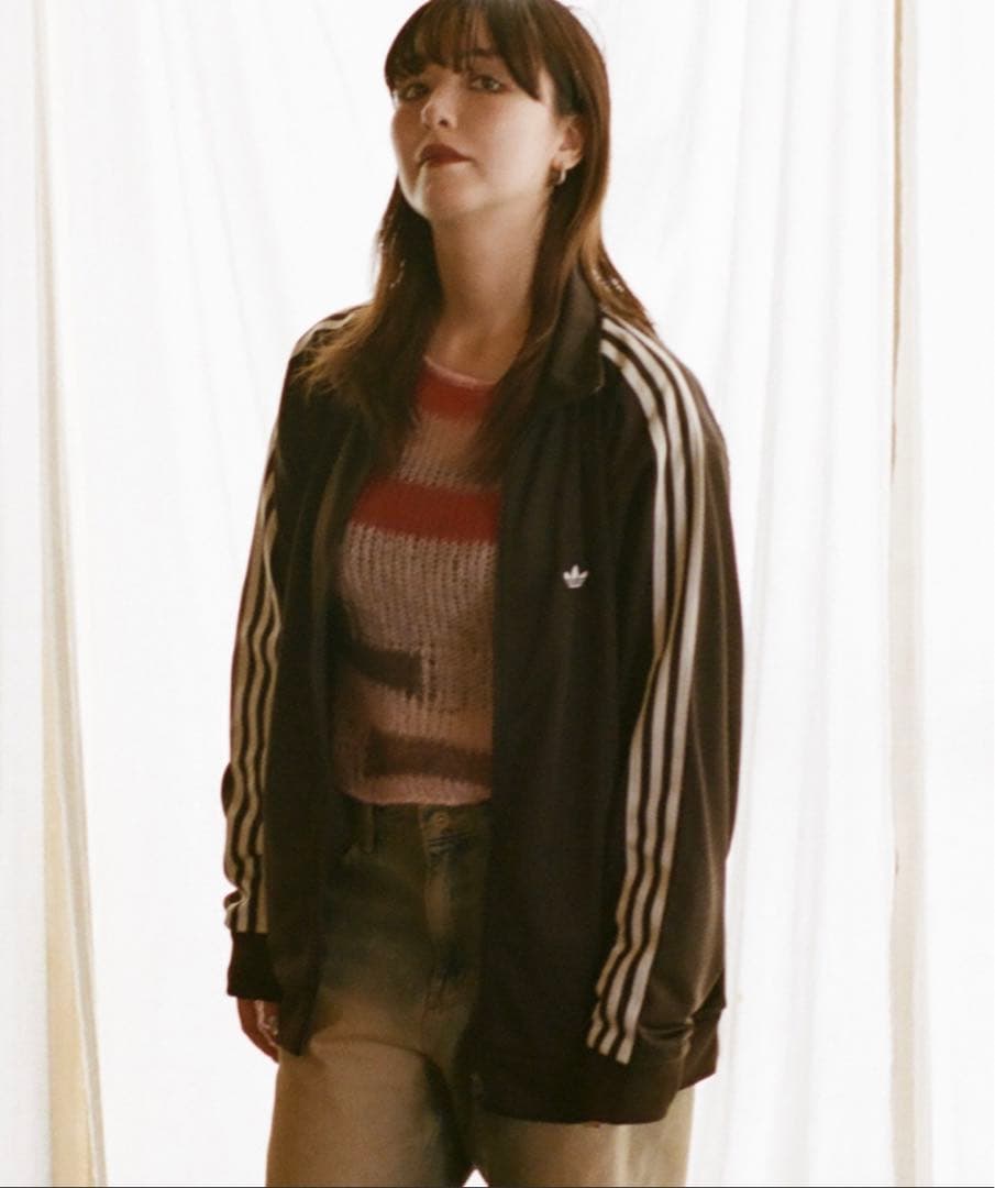 adidas originals トラックトップ ジャケット S茶色 adidas（アディダス） ジャージ The First トラックトップ / ジャージ