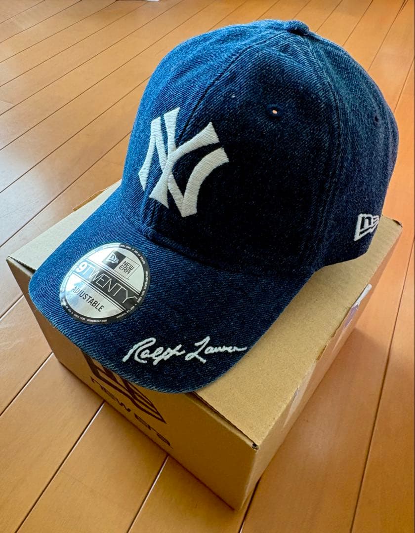 ポロラルフローレンヤンキースニューエラ 9TWENTYデニムキャップ 9TWENTY POLO RALPH LAUREN ポロ ラルフ ローレン クーパーズタウン