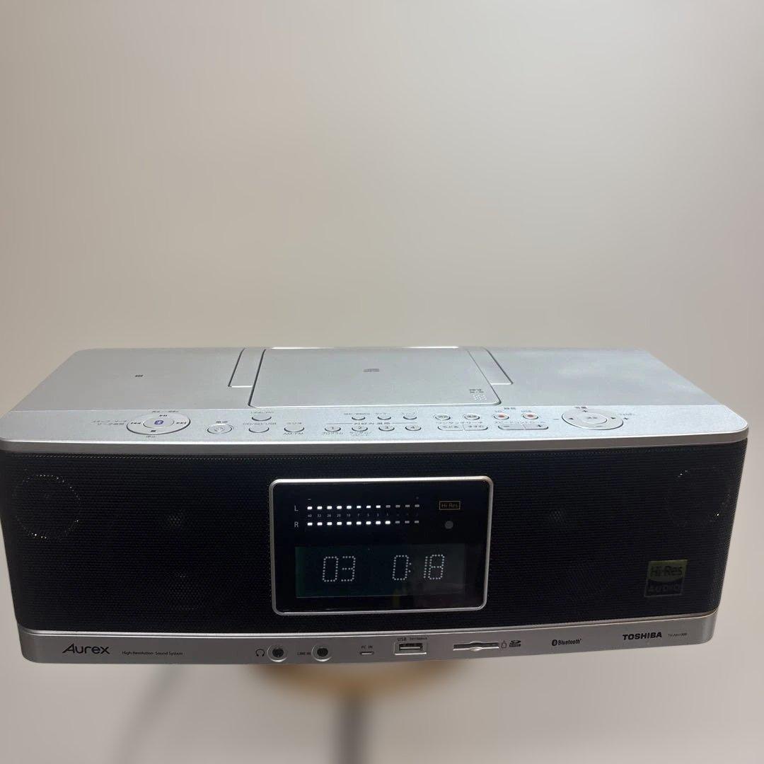 TOSHIBA Aurex TY-AH1000 ハイレゾ CD ラジオ 東芝 Amazon.co.jp: 東芝 CDラジオ ハイレゾ対応 Bluetooth搭載 Aurex TY