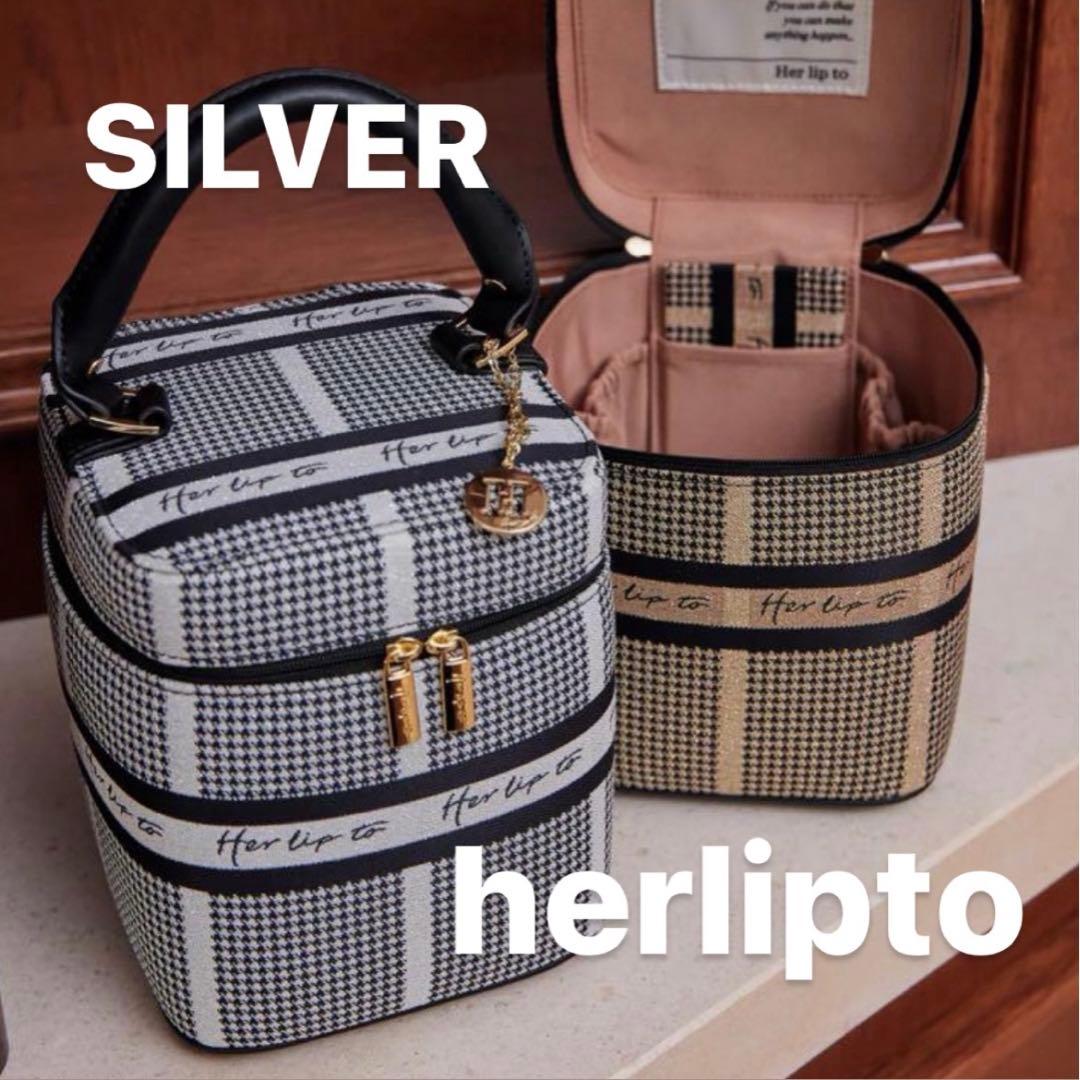 herlipto Jacquard Vanity Bag バニティ バック - メルカリ