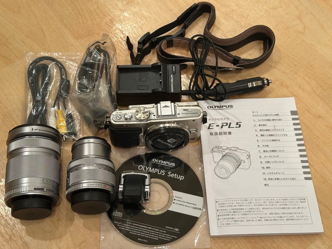 OLYMPUS E-PL5 デジタル一眼レフ 本体とレンズ2本 Amazon | OLYMPUS ミラーレス一眼 PEN Lite E-PL5 ダブルズームキット