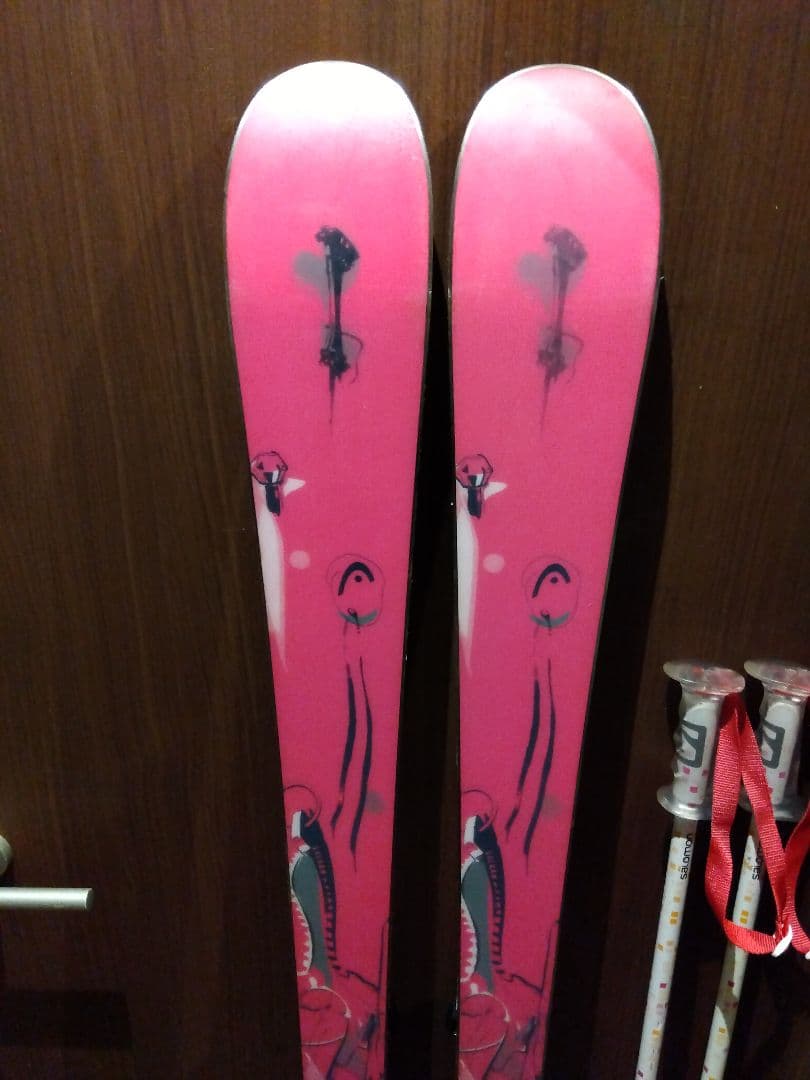 ハイブランド✨️ATOMIC/レディース用/スキーセット/メンテ・WAX済み