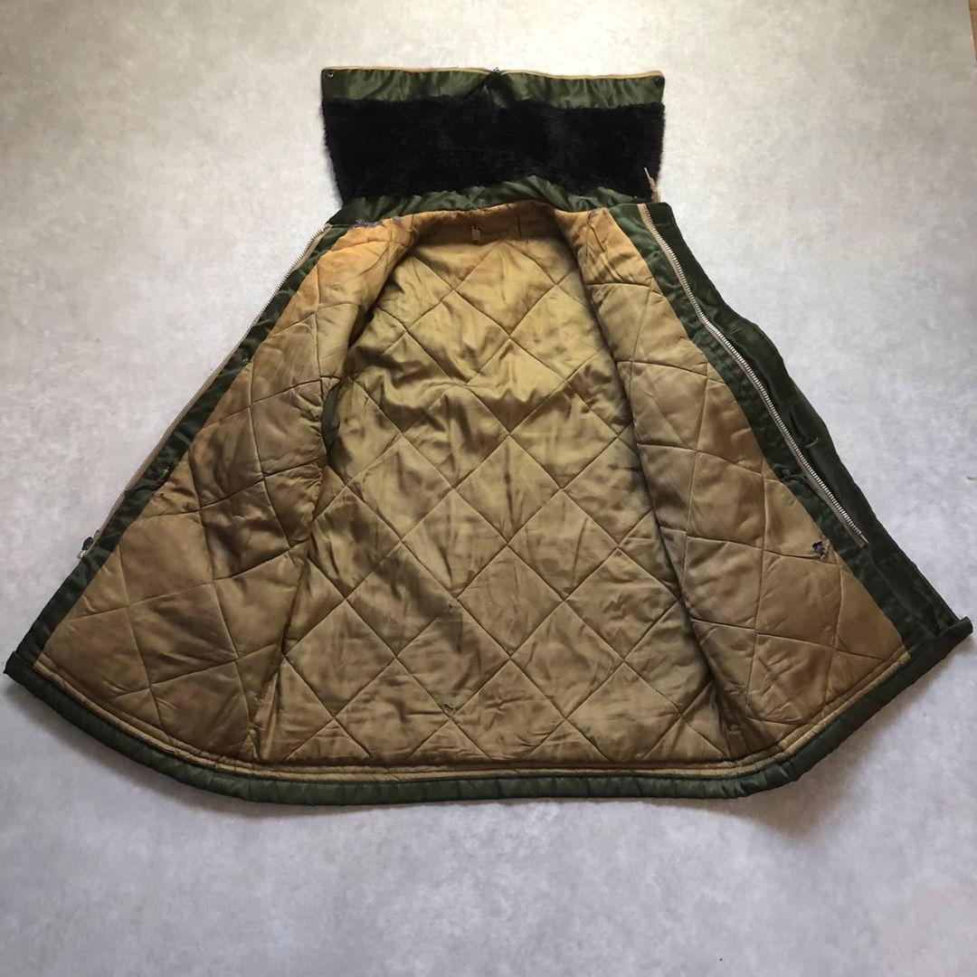 ユーロヴィンテージN-3B型フライジャケットスプリットフードミリタリー