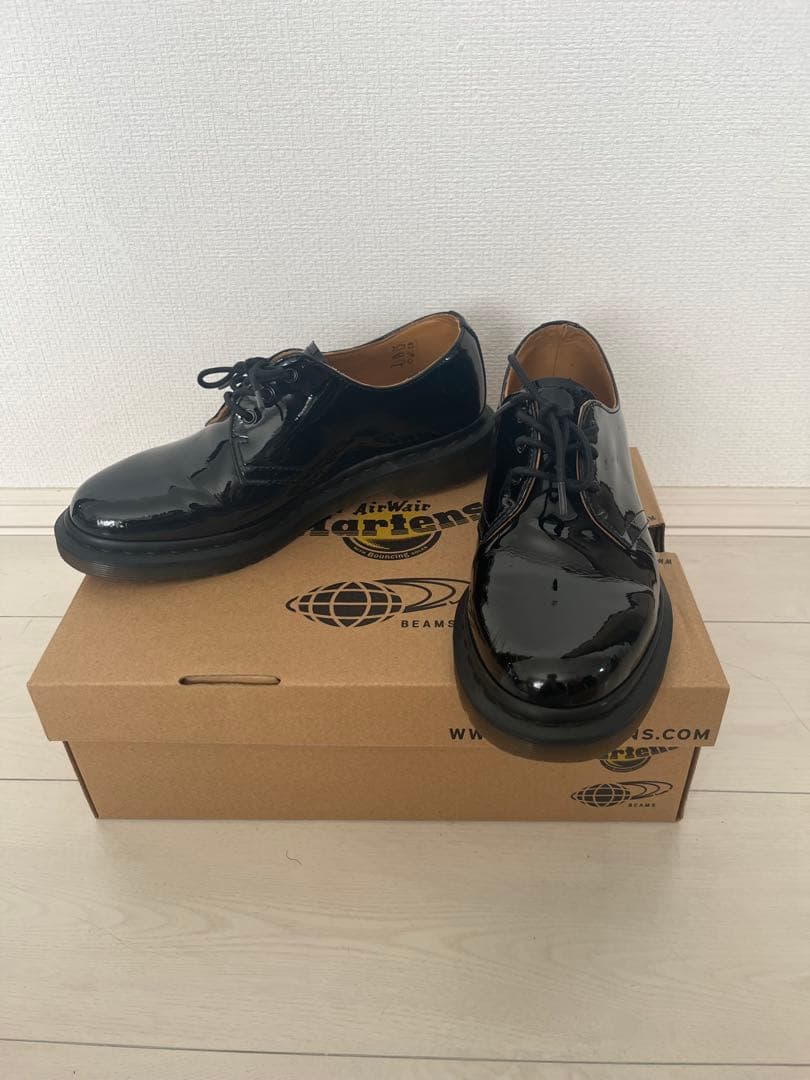 Dr.Martens × BEAMS ドクターマーチンビームス別注 3ホール ドクターマーチン × ビームス」別注 パテント 3ホールを買ってみたので