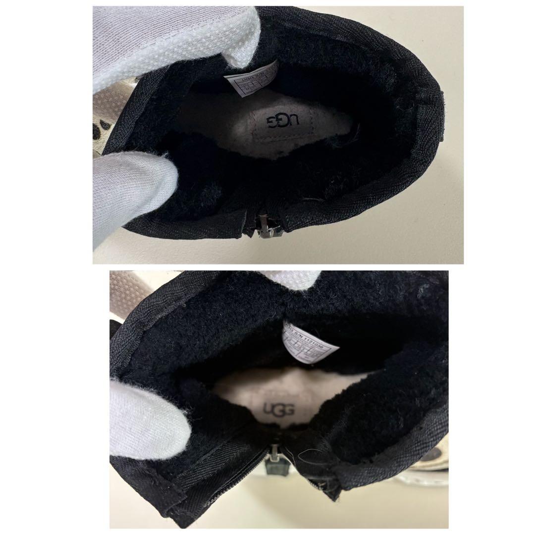 ♡夢♡ 様UGG ハラコブーツ クラシックダルメシアンブーツ23.5